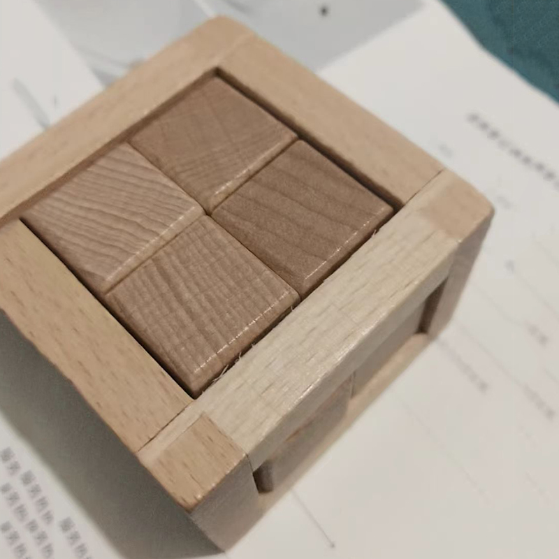 3D Wooden Mechanical Puzzle Marble Run - 教育用解体玩具 インターロッキングパズルキューブ 木製頭脳ゲーム 大人子供向け IQテストゲーム クリエイティブギフト