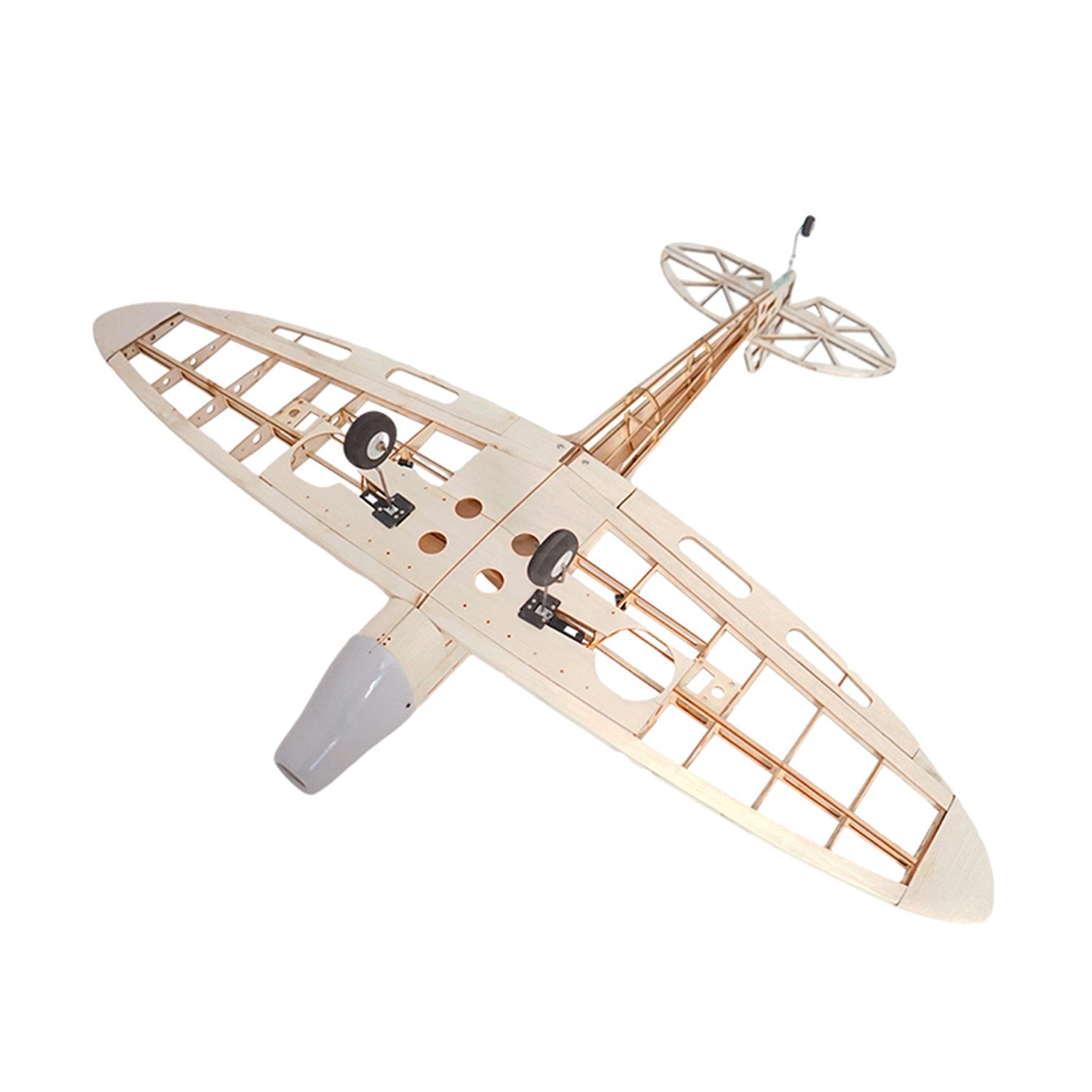 バルサウッドairplaneキット,rc飛行機,diyビルデ - Laser Cut Wooden Model Kit Assembly のレビューと価格