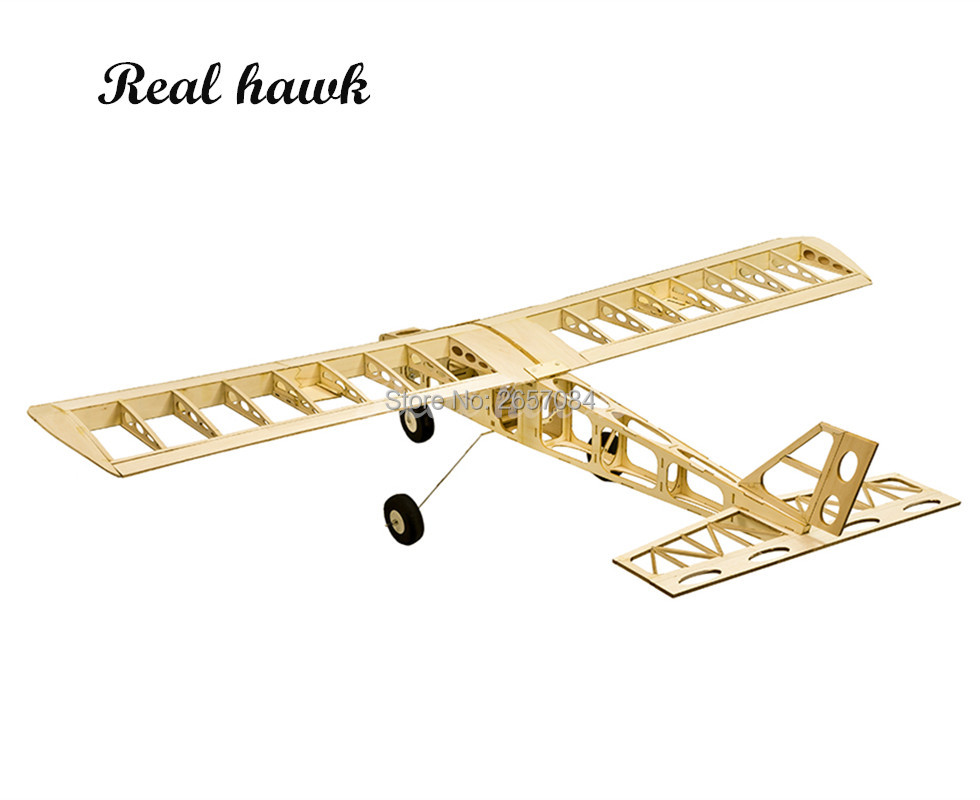 1300mmのバルサ材製RC飛行機キット。レーザーカットされ - Laser Cut Wooden Model Kit Assembly のレビューと価格