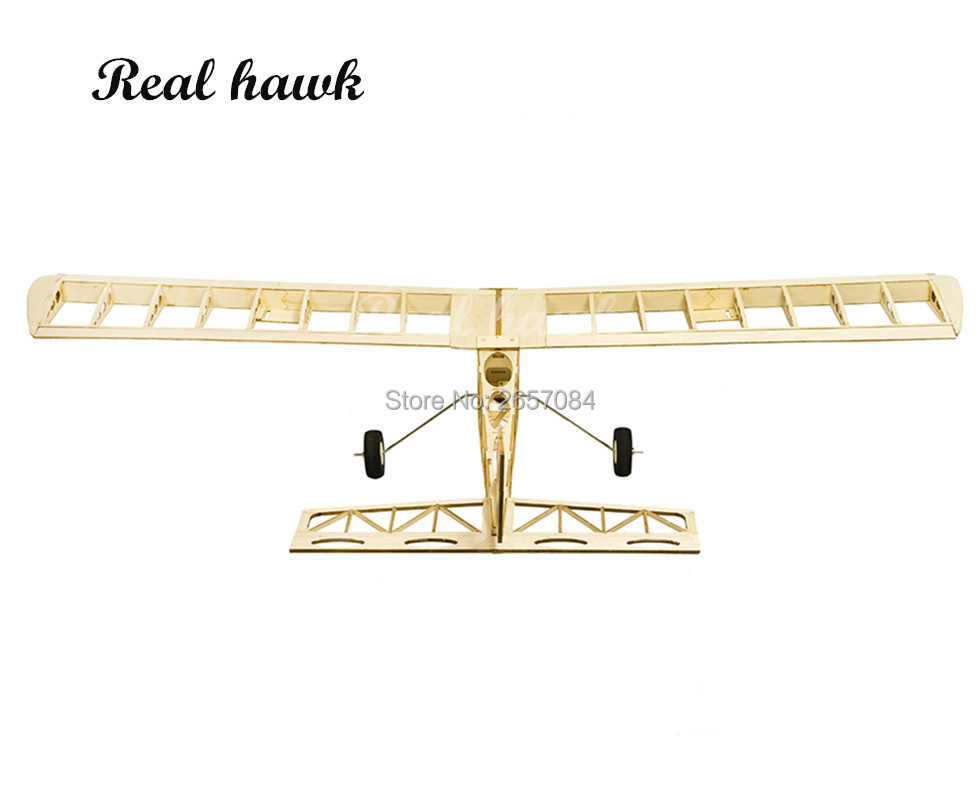 1300mmのバルサ材製RC飛行機キット。レーザーカットされ - Laser Cut Wooden Model Kit Assembly のレビューと価格