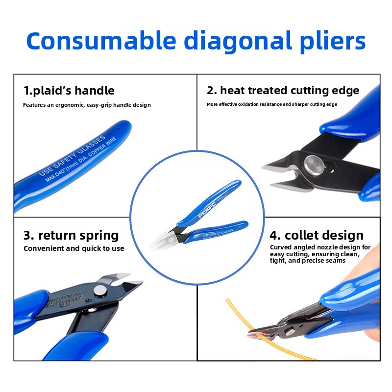 3Dプリンター用モデル仕上げツールキット。ニッパー、ホビーナ - Modeling Tool Kit Tweezers Hobby Knife のレビューと価格