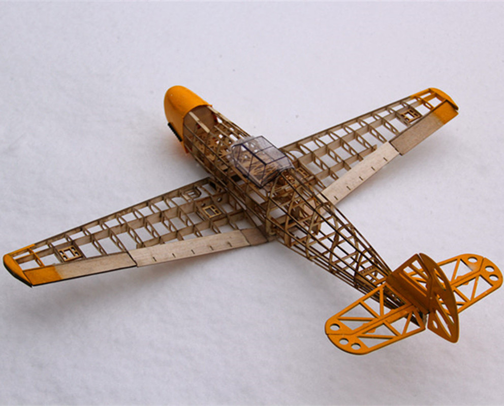 フレーム付き木製飛行機飛行機キット,モデル構築,bf109, - Laser Cut Wooden Model Kit Assembly のレビューと価格