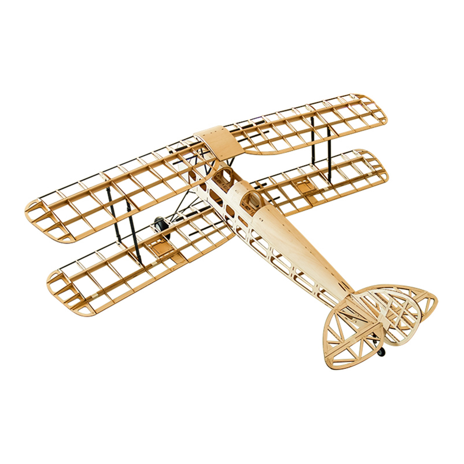 RC 飛行機 レーザーカット バルサ材飛行機キット 新しいタ - Laser Cut Wooden Model Kit Assembly のレビューと価格
