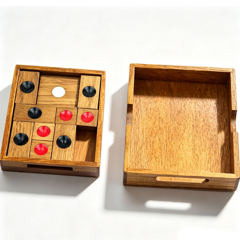 古典的な華龍道パズル スライディングブロックパズル 大人と子 - 3D Wooden Mechanical Puzzle Marble Run のレビューと価格