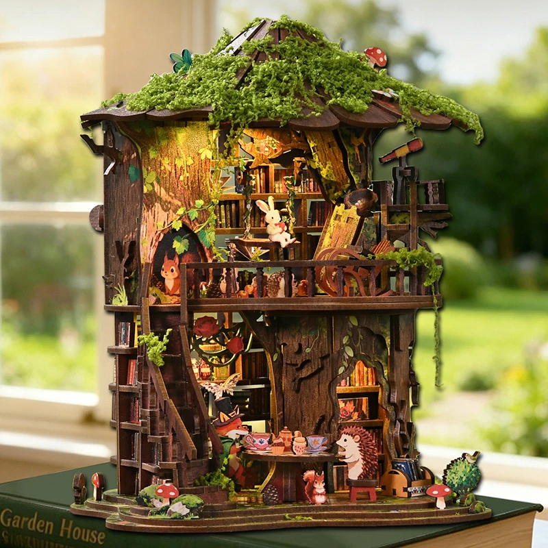 DIY 3Dブックヌック鉄道プラットフォームキット。大人向け - Diy Miniature Dollhouse Kit Book Nook のレビューと価格