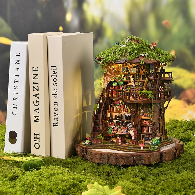 DIY 3Dブックヌック鉄道プラットフォームキット。大人向け - Diy Miniature Dollhouse Kit Book Nook のレビューと価格