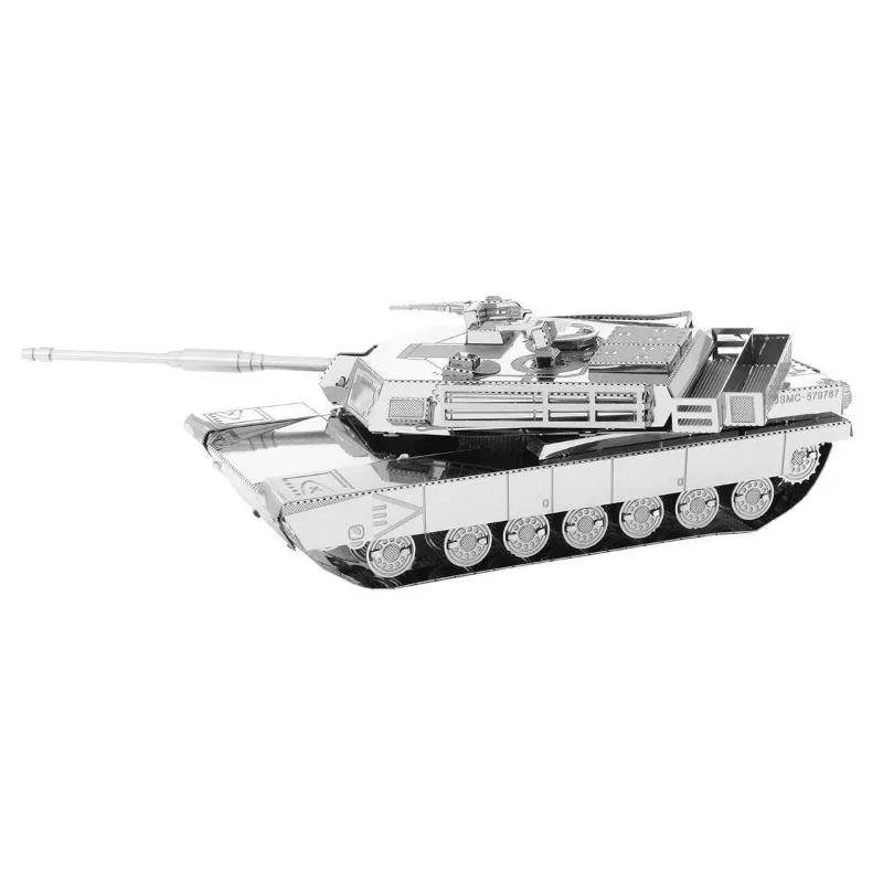 M1エイブラムス 3D金属パズル 戦車モデルキット ステンレ - Metal 3D Puzzle Stainless Model Kit のレビューと価格