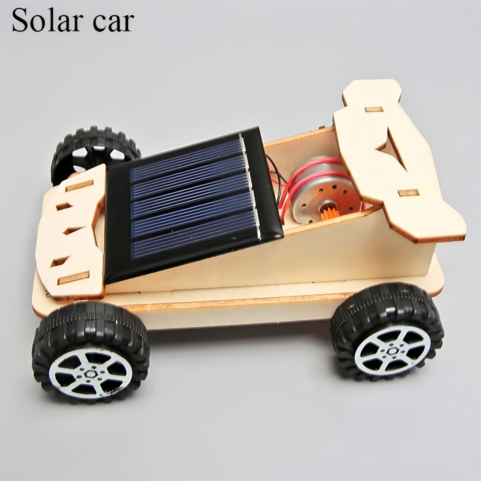 ソーラーカー、子供用DIY手作り組み立てモデル、子供用DIY - 3D Wooden Mechanical Puzzle Marble Run のレビューと価格