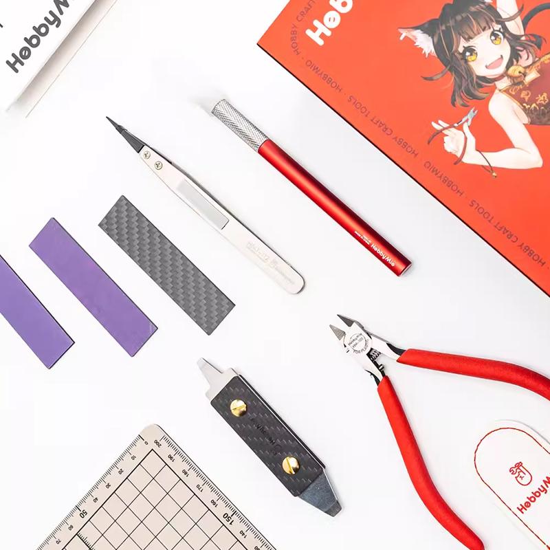 ホビー-アニメーションDIYモデルキット,建具ツールキット, - Modeling Tool Kit Tweezers Hobby Knife のレビューと価格