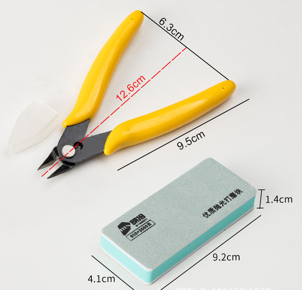 模型製作基本ツールキット ホビーナイフ ニッパー ピンセット - Modeling Tool Kit Tweezers Hobby Knife のレビューと価格