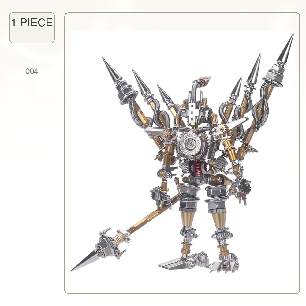 模型組み立てキット 3Dメタルパズル、装飾品模型玩具、DIY - Metal 3D Puzzle Stainless Model Kit のレビューと価格