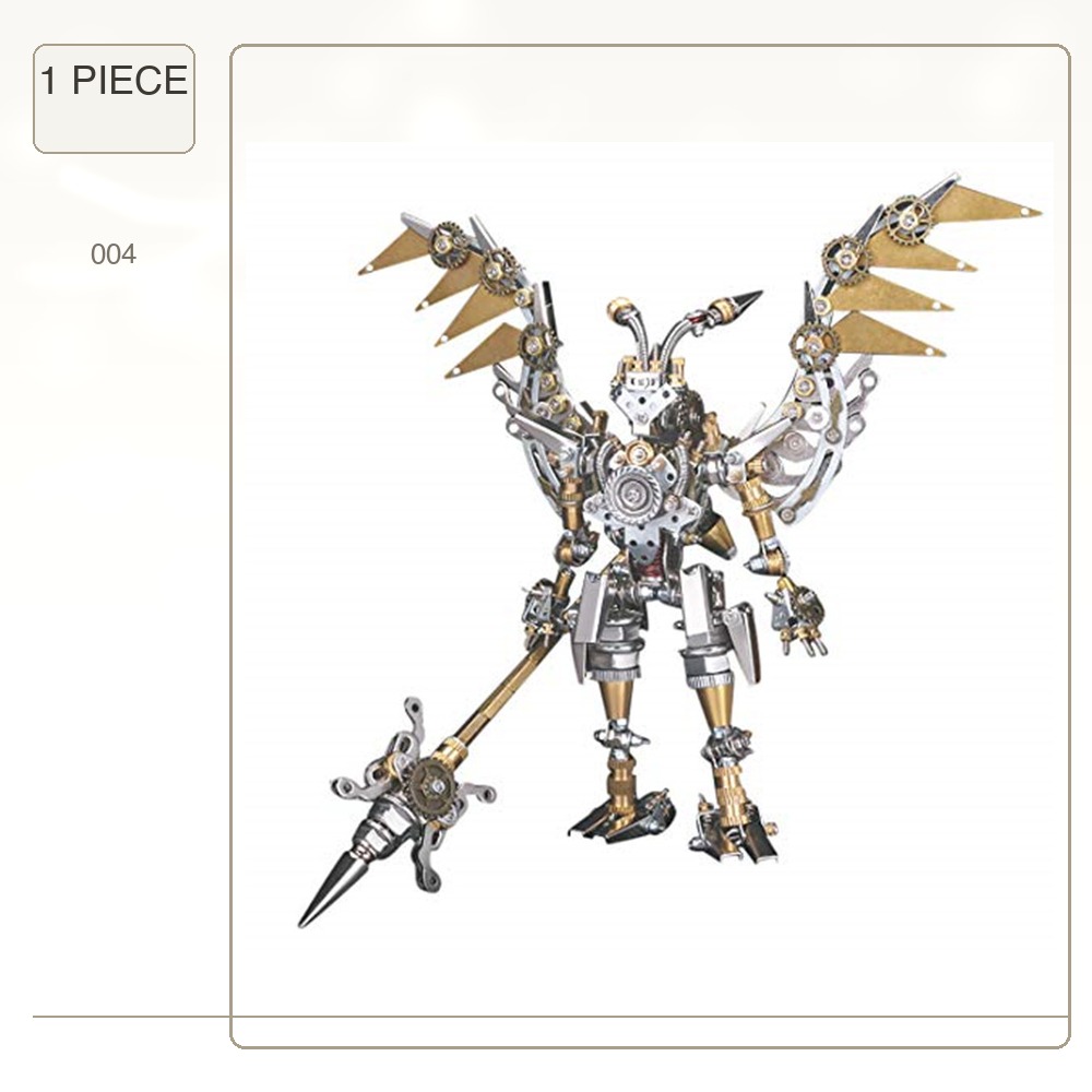 模型組み立てキット 3Dメタルパズル、装飾品模型玩具、DIY - Metal 3D Puzzle Stainless Model Kit のレビューと価格