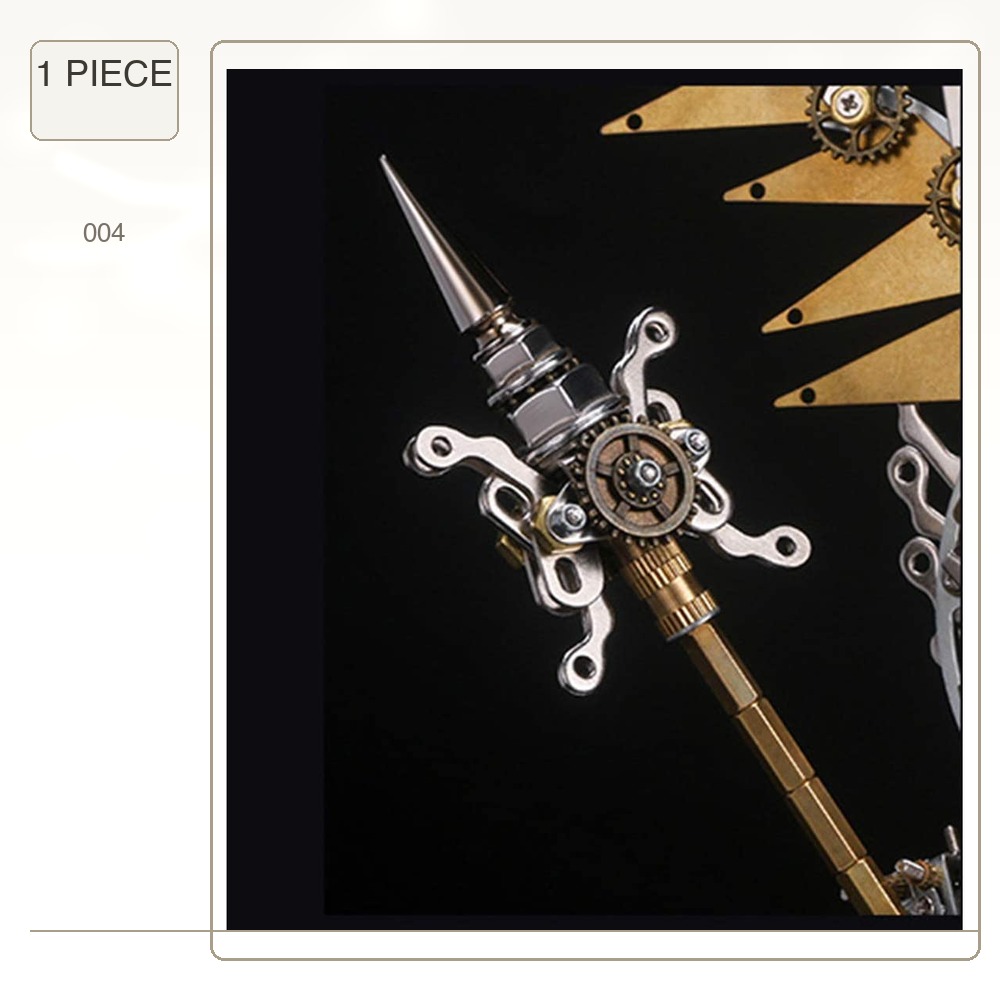 模型組み立てキット 3Dメタルパズル、装飾品模型玩具、DIY - Metal 3D Puzzle Stainless Model Kit のレビューと価格