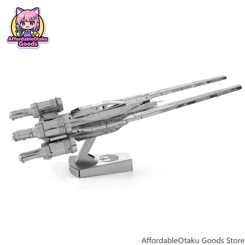 3D金属パズル、SF宇宙戦闘機、ステンレス製DIYモデルキッ - Metal 3D Puzzle Stainless Model Kit のレビューと価格