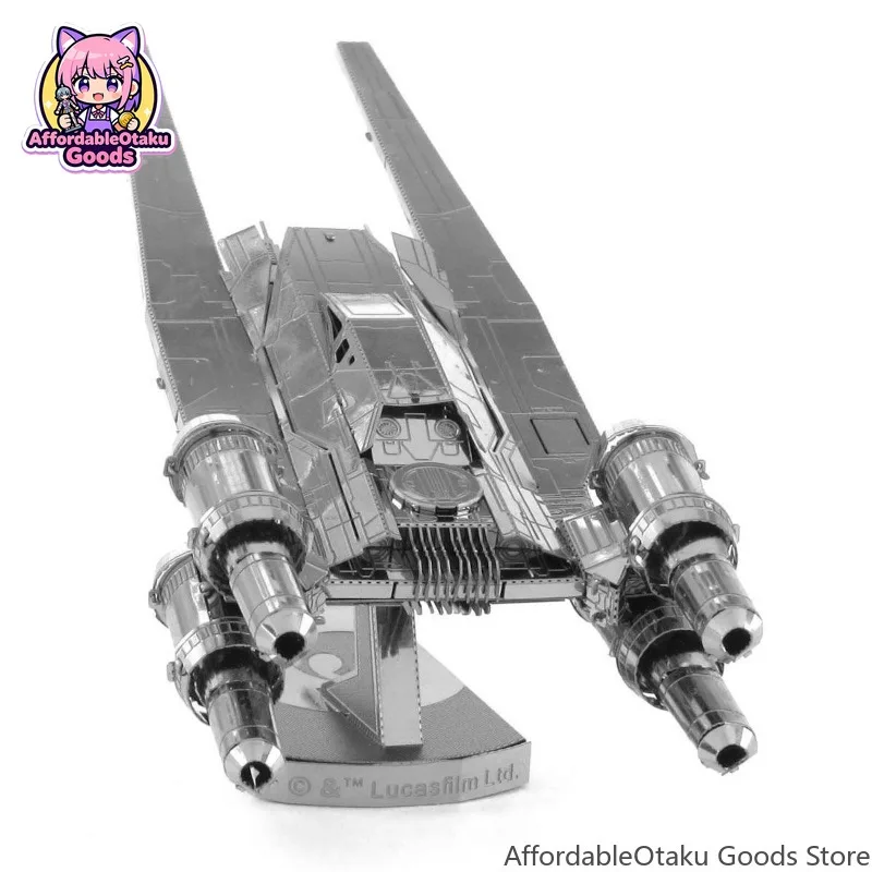 3D金属パズル、SF宇宙戦闘機、ステンレス製DIYモデルキッ - Metal 3D Puzzle Stainless Model Kit のレビューと価格