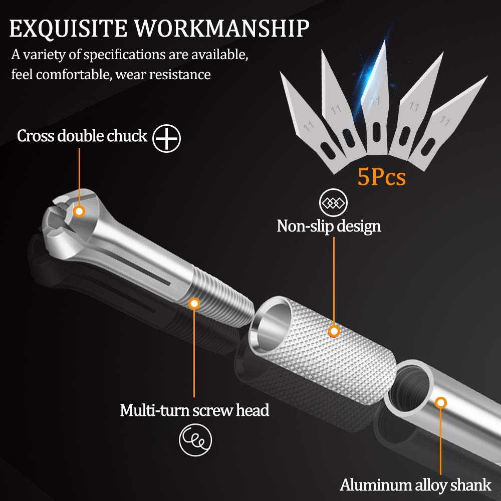 16 in 1 モデル構築ツールセットコンボアクセサリーキッ - Modeling Tool Kit Tweezers Hobby Knife のレビューと価格