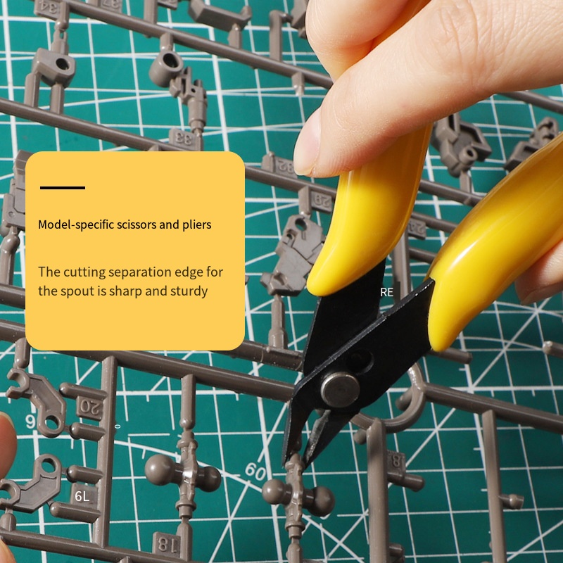 ガンプラ組み立て用初心者向けツールキット - サイドカッター - Modeling Tool Kit Tweezers Hobby Knife のレビューと価格