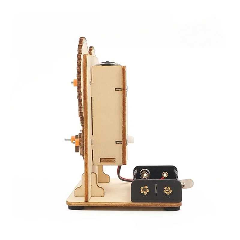 DIY 3D木製ギアパズル。電動で動くレーザーカットのSTE - 3D Wooden Mechanical Puzzle Marble Run のレビューと価格