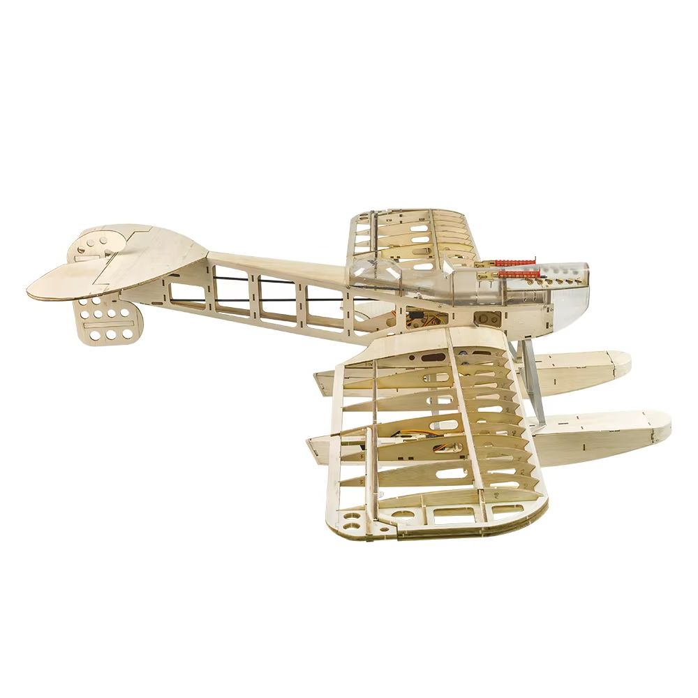 1400mm バルサ製RC水上飛行機キット レーザーカット、 - Laser Cut Wooden Model Kit Assembly のレビューと価格