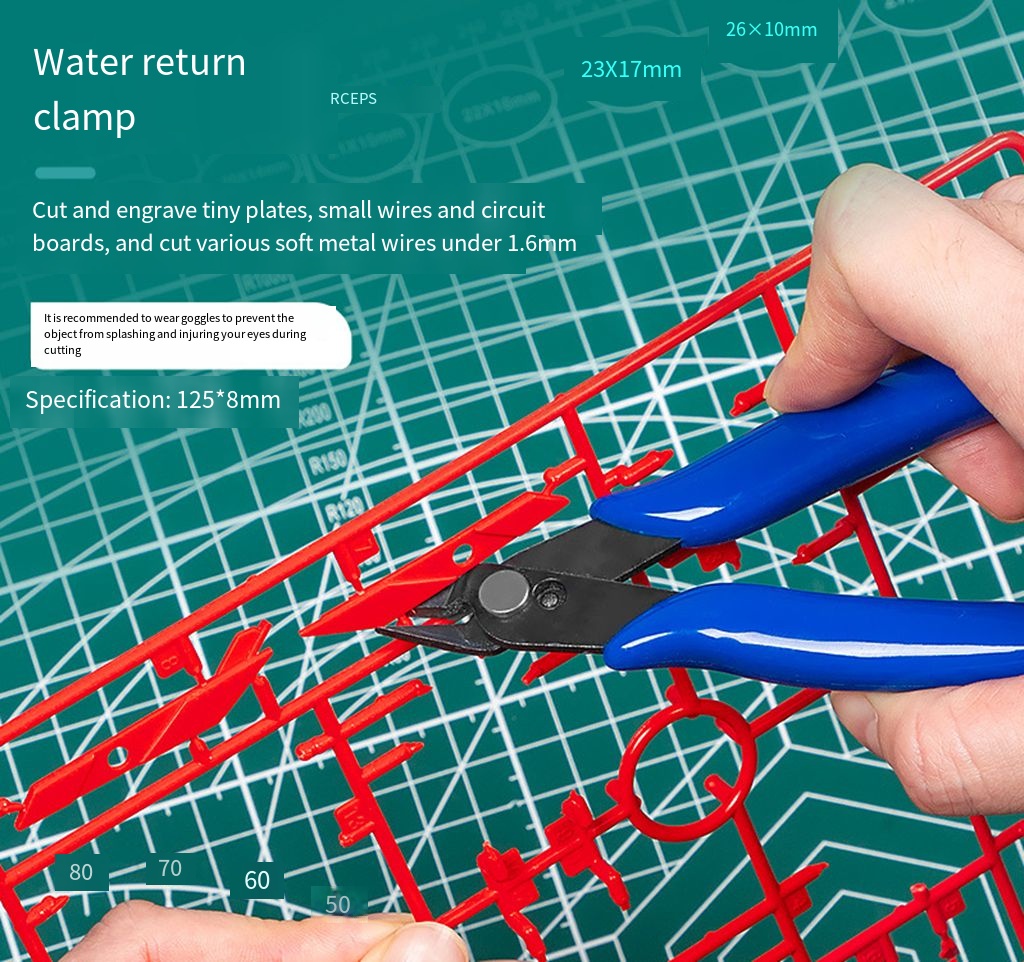 ガンプラ模型ツールセット卸売 - サイドカッター、ホビーナイ - Modeling Tool Kit Tweezers Hobby Knife のレビューと価格