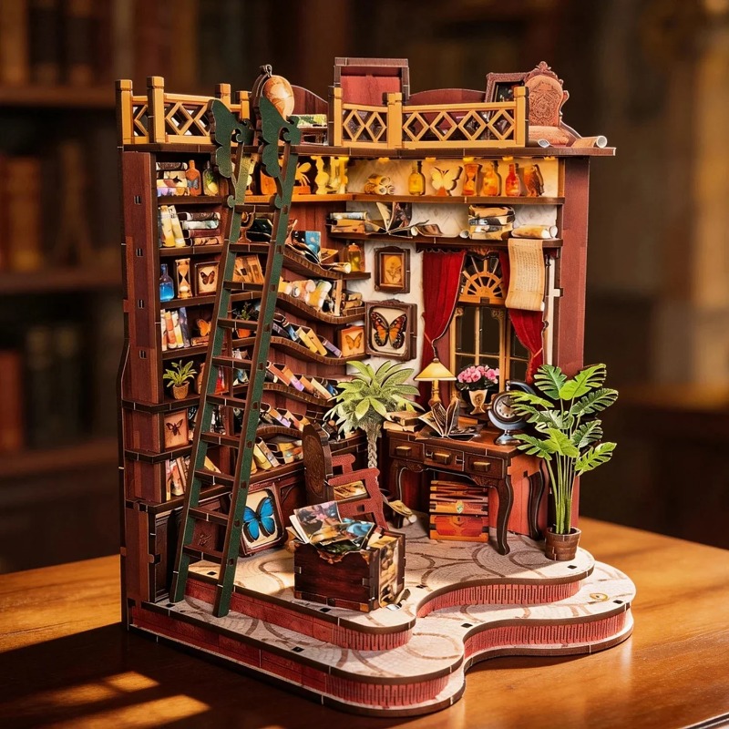 DIYブックヌックシェルフインサートキット ウィンディングア - Book Nook Shelf Insert Alley Diy のレビューと価格