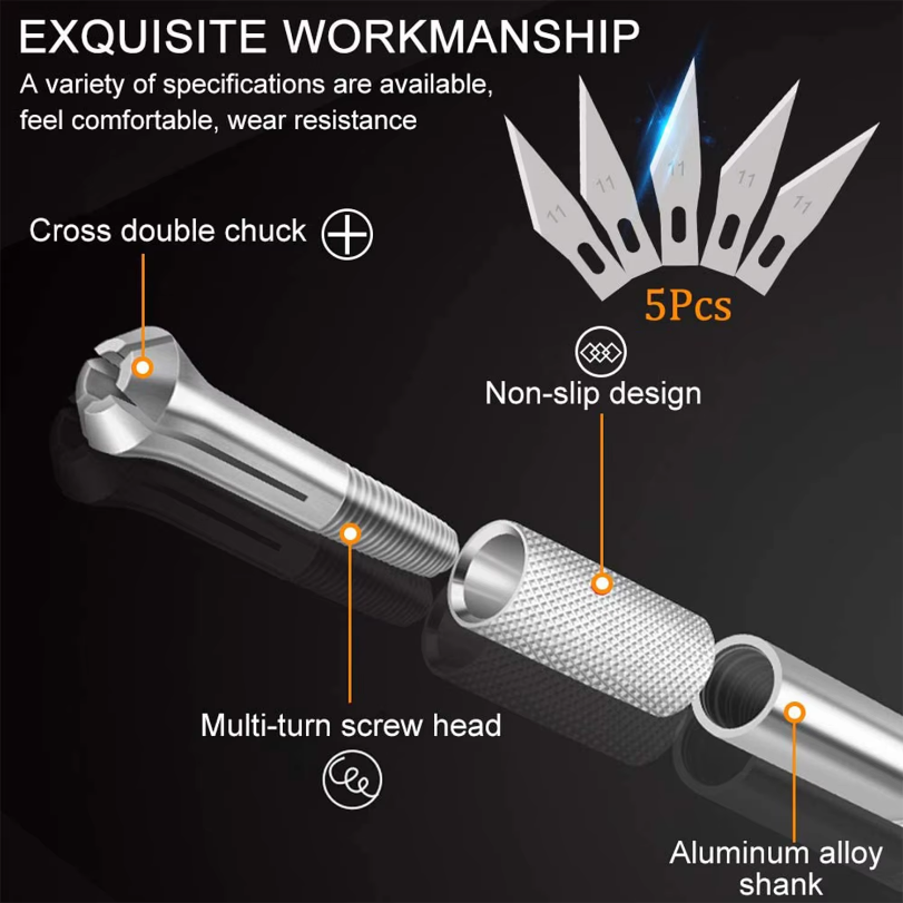 42 in 1 モデルビルディングツールセット コンボアクセ - Modeling Tool Kit Tweezers Hobby Knife のレビューと価格