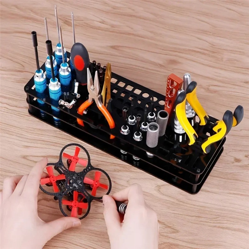 デスクトップモデルツール収納ラックオーガナイザーガンダム R - Modeling Tool Kit Tweezers Hobby Knife のレビューと価格